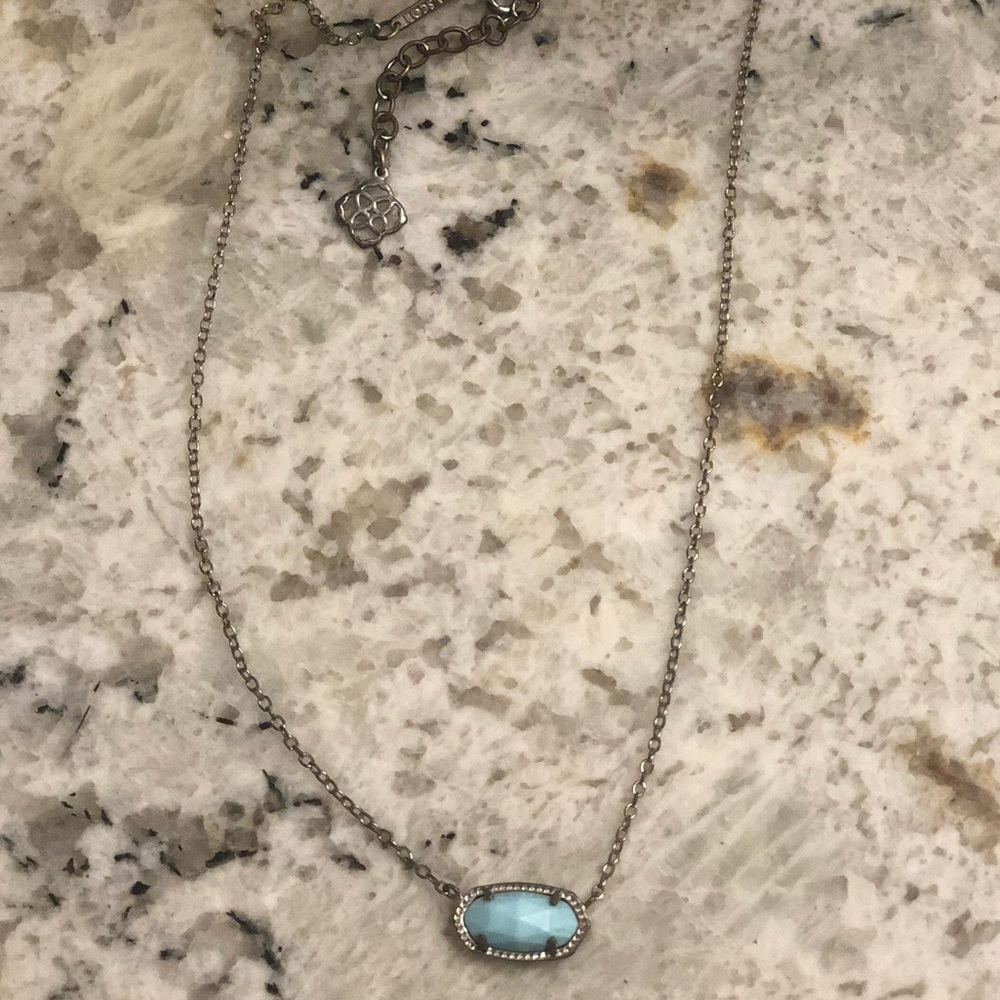 Light blue Kendra Scott necklace
